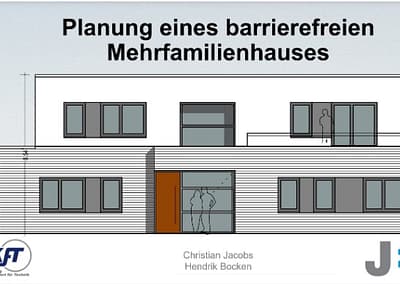 Projekt: Planung eines barrierefreien Mehrfamilienhauses